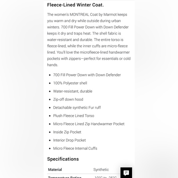 Marmot Montreal Long Coat - Women's - Picture 5 of 6